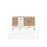 Dienni Arges Konsol 4 Raflı 5 Çekmeceli 3 Kapaklı 176 x 30 x 99 cm Aytaşı - Aytaşı - Çam