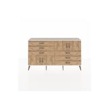 Dienni Arges Konsol 4 Raflı 6 Çekmeceli 2 Kapaklı 176 x 30 x 99 cm Çam - Aytaşı