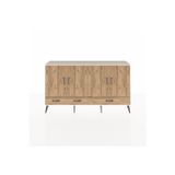 Dienni Arges Konsol 4 Raflı 6 Çekmeceli 3 Kapaklı 176 x 30 x 99 cm Çam - Aytaşı