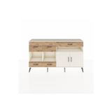 Dienni Arges Konsol 5 Raflı 4 Çekmeceli 2 Kapaklı 176 x 30 x 99 cm Aytaşı - Çam - Aytaşı