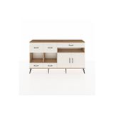 Dienni Arges Konsol 5 Raflı 4 Çekmeceli 2 Kapaklı 176x30x99 Çam-Aytaşı
