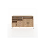 Dienni Arges Konsol 7 Raflı 3 Çekmeceli 3 Kapaklı 176 x 30 x 99 cm Çam - Çam