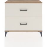 Dienni Arges Şifonyer 2 Çekmeceli 88X30X80 Çam-Aytaşı - Atlas Çam