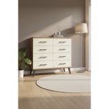 Dienni Arges Şifonyer 8 Çekmeceli 88x30x80 Çam-Çam/Aytaşı