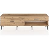 Dienni Arges Tv Ünitesi 2 Çekmeceli 176X30X51 Çam-Çam/çam