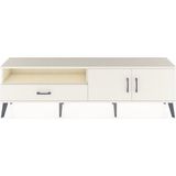 Dienni Arges Tv Ünitesi 2 Raflı Tek Çekmeceli 2 Kapaklı 176X30X51 Aytaşı-Aytaşı/aytaşı