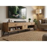 Dienni Arges Tv Ünitesi 3 Çekmeceli 220X30x51 Çam-Çam