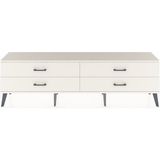 Dienni Arges Tv Ünitesi 4 Çekmeceli 176X30X51 Antrasit-Aytaşı/aytaşı
