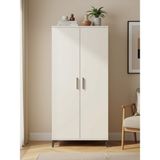 Dienni Hyperion Çok Amaçlı Dolap Mutfak Banyo Dolabı 5 Raflı 2 Kapaklı 88X44X195 Aytaşı-Aytaşı - Krem