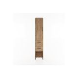 Dienni Hyperion Dolap 2 Raflı 2 Çekmeceli 1 Askılı 44 x 44 x 221 cm Çam - Çam