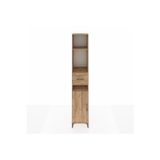 Dienni Hyperion Dolap 4 Raflı 1 Çekmeceli 1 Kapaklı 44 x 44 x 243 cm Çam - Çam