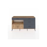 Dienni Hyperion Konsol 1 Raflı 4 Çekmeceli 2 Kapaklı 176 x 44 x 99 cm Çam - Antrasit - Çam