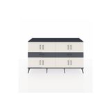 Dienni Hyperion Konsol 2 Raflı 4 Çekmeceli 8 Kapaklı 176 x 44 x 99 cm Antrasit - Antrasit - Aytaşı
