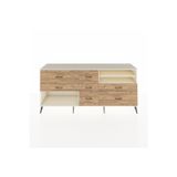 Dienni Hyperion Konsol 2 Raflı 7 Çekmeceli 220 x 44 x 99 cm Aytaşı - Aytaşı - Çam