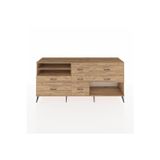 Dienni Hyperion Konsol 2 Raflı 7 Çekmeceli 220 x 44 x 99 cm Çam - Çam