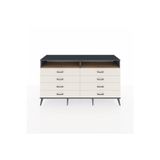 Dienni Hyperion Konsol 2 Raflı 8 Çekmeceli 176 x 44 x 99 cm Antrasit - Çam - Aytaşı