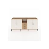 Dienni Hyperion Konsol 3 Raflı 3 Çekmeceli 4 Kapaklı 220 x 44 x 99 cm Çam - Çam - Aytaşı