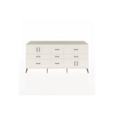 Dienni Hyperion Konsol 3 Raflı 7 Çekmeceli 4 Kapaklı 220 x 44 x 99 cm Aytaşı - Aytaşı