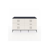 Dienni Hyperion Konsol 4 Raflı 2 Çekmeceli 8 Kapaklı 176 x 44 x 99 cm Antrasit - Aytaşı