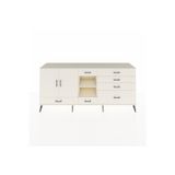 Dienni Hyperion Konsol 4 Raflı 7 Çekmeceli 2 Kapaklı 220 x 44 x 99 cm Aytaşı - Aytaşı