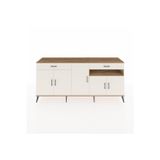 Dienni Hyperion Konsol 5 Raflı 2 Çekmeceli 5 Kapaklı 220 x 44 x 99 cm Aytaşı - Çam