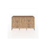 Dienni Hyperion Konsol 5 Raflı 3 Çekmeceli 4 Kapaklı 176 x 44 x 99 cm Çam - Çam