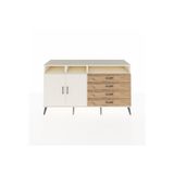 Dienni Hyperion Konsol 5 Raflı 4 Çekmeceli 2 Kapaklı 176 x 44 x 99 cm Aytaşı - Çam - Aytaşı