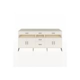 Dienni Hyperion Konsol 5 Raflı 5 Çekmeceli 4 Kapaklı 220 x 44 x 99 cm Aytaşı - Aytaşı