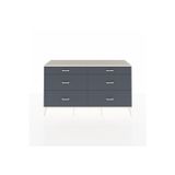 Dienni Hyperion Konsol 6 Çekmeceli 176 x 44 x 99 cm Antrasit - Aytaşı - Antrasit