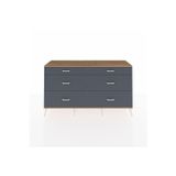 Dienni Hyperion Konsol 6 Çekmeceli 176 x 44 x 99 cm Çam - Aytaşı - Antrasit