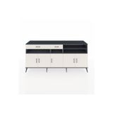 Dienni Hyperion Konsol 7 Raflı 2 Çekmeceli 5 Kapaklı 220 x 44 x 99 cm Aytaşı - Antrasit