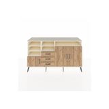 Dienni Hyperion Konsol 7 Raflı 3 Çekmeceli 3 Kapaklı 176 x 44 x 99 cm Aytaşı - Çam