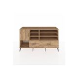 Dienni Hyperion Konsol 8 Raflı 2 Çekmeceli 1 Kapaklı 176 x 44 x 99 cm Çam - Çam