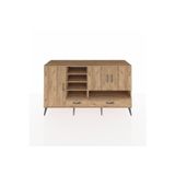 Dienni Hyperion Konsol 8 Raflı 2 Çekmeceli 3 Kapaklı 176 x 44 x 99 cm Çam - Çam