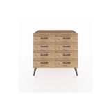 Dienni Hyperion Şifonyer 8 Çekmeceli 88x44x80 Çam-Çam
