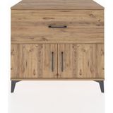 Dienni Hyperion Şifonyer Tek Çekmeceli 2 Kapaklı 88X44X80 Çam-Çam - Atlas Çam