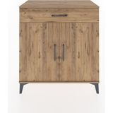 Dienni Hyperion Şifonyer Tek Çekmeceli 2 Kapaklı 88X44X96 Çam-Çam - Atlas Çam