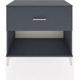 Dienni Hyperion Şifonyer Tek Çekmeceli 88X44X80 Antrasit-Antrasit