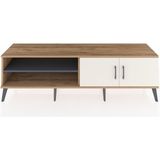 Dienni Hyperion Tv Ünitesi 2 Raflı 2 Kapaklı 176X44X51 Aytaşı-Antrasit/çam