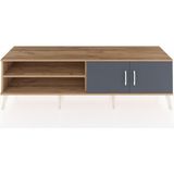 Dienni Hyperion Tv Ünitesi 2 Raflı 2 Kapaklı 176X44X51 Çam-Çam/antrasit