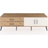 Dienni Hyperion Tv Ünitesi 2 Raflı Tek Çekmeceli 2 Kapaklı 176X44X51 Çam-Çam/aytaşı