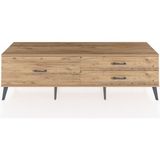 Dienni Hyperion Tv Ünitesi 3 Çekmeceli 176X44X51 Çam-Çam/çam
