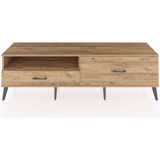 Dienni Hyperion Tv Ünitesi Tek Raflı 2 Çekmeceli 176X44X51 Çam-Çam/çam