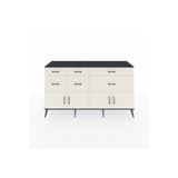 Dienni Kronos Konsol 1 Raflı 6 Çekmeceli 4 Kapaklı 176 x 59 x 99 cm Aytaşı - Antrasit