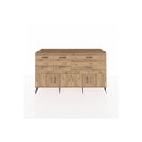 Dienni Kronos Konsol 1 Raflı 6 Çekmeceli 4 Kapaklı 176 x 59 x 99 cm Çam - Çam