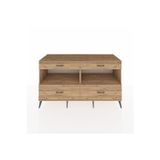 Dienni Kronos Konsol 2 Raflı 4 Çekmeceli 176x59x99 Çam-Çam