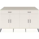 Dienni Kronos Konsol 2 Raflı 4 Çekmeceli 4 Kapaklı 176 x 59 x 99 cm Aytaşı - Aytaşı