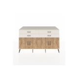 Dienni Kronos Konsol 2 Raflı 4 Çekmeceli 8 Kapaklı 176 x 59 x 99 cm Aytaşı - Çam - Aytaşı