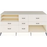 Dienni Kronos Konsol 2 Raflı 7 Çekmeceli 220 x 59 x 99 cm Aytaşı - Aytaşı - Aytaşı