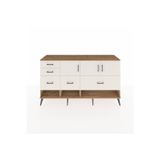 Dienni Kronos Konsol 3 Raflı 5 Çekmeceli 3 Kapaklı 176 x 59 x 99 cm Aytaşı - Çam